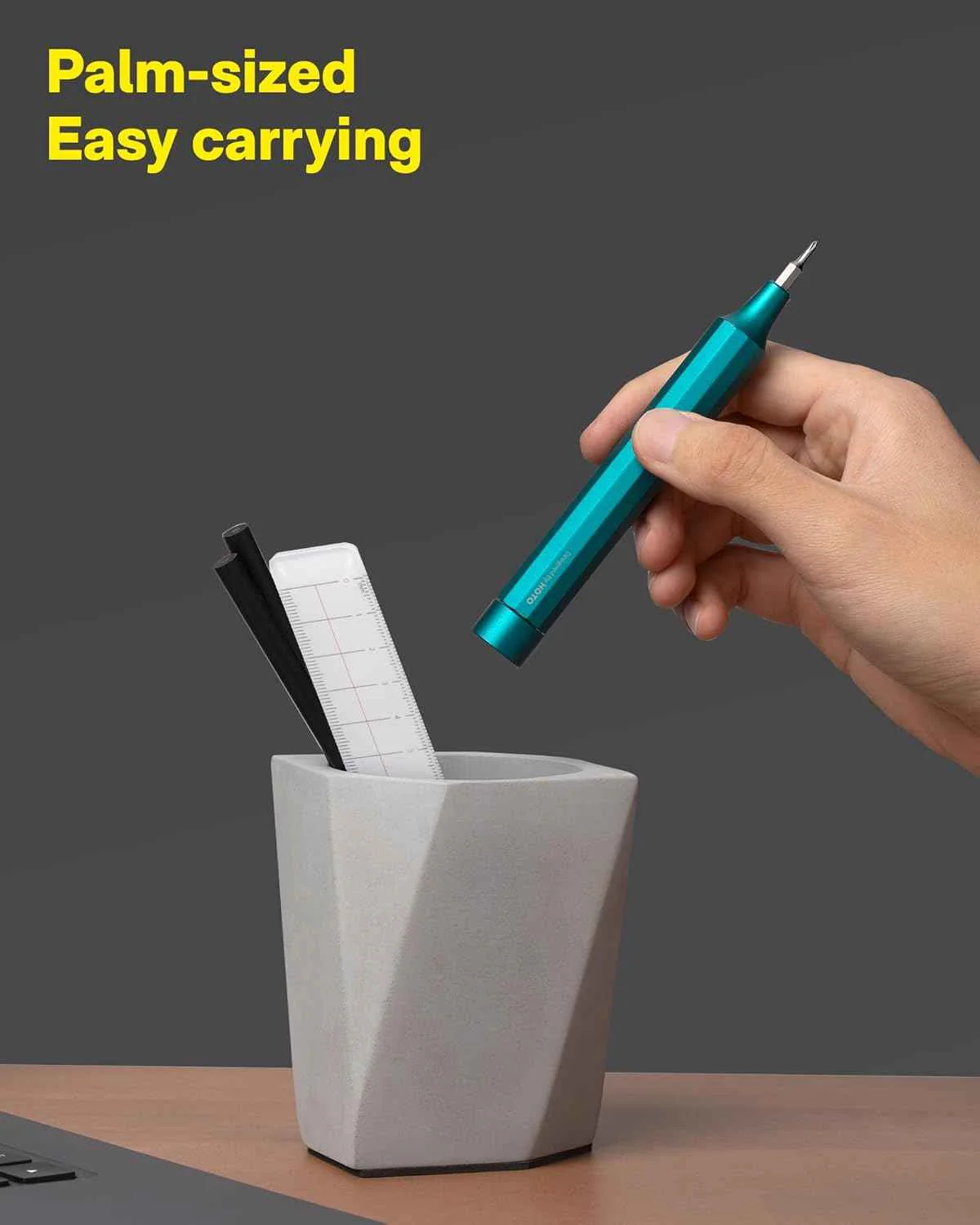 HOTO 24 in 1 Multi Bit Mini Screwdriver Set Magnetic, Manual Precision Screwdriver Set, EDC Pen Screwdriver for Eyeglasses, Electronics, Watches, Phones, Laptops, Cameras(QWLSD004) - Image 10