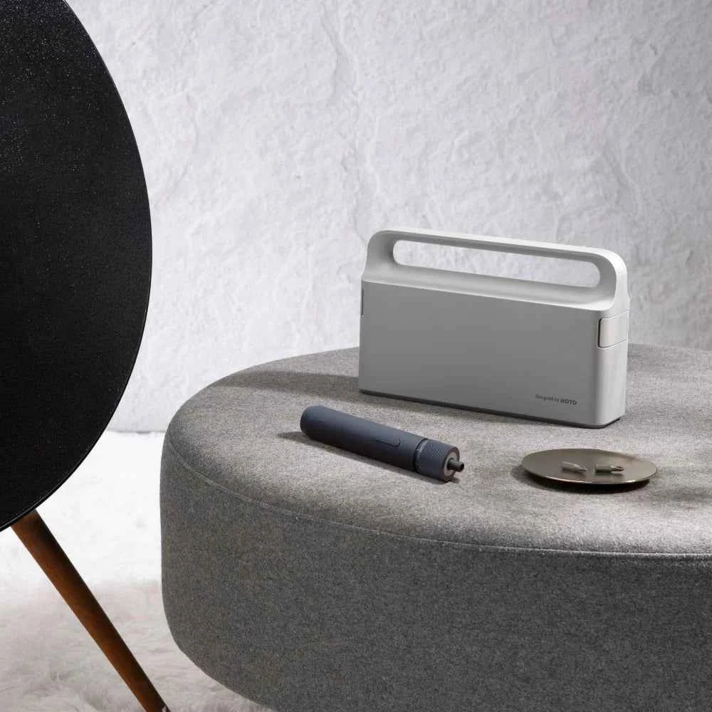 HOTO Electric Screwdriver Tool Set - 17Pcs DIY Household Power Kit with Wrench, Hammer, Tape, Plier, Knife, and Tool Box for Everyday Home Repairs(HTT0020GL / QWDGJ001) - Image 7