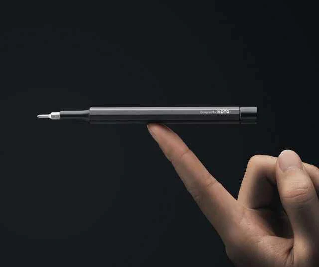 HOTO 5-in-1 Multitool Mini Screwdriver Set | Lightweight Pocket Precision Screwdriver with Magnetic Bits – Portable EDC Tool for Eyeglasses, Electronics & Small Repairs (QWLSD013) - Image 8