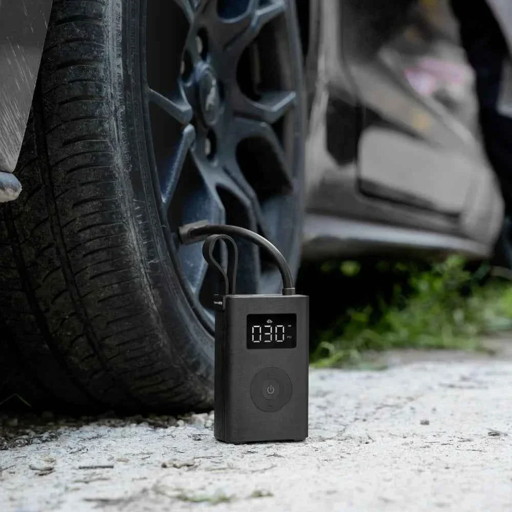 HOTO Air Pump Advance | Portable Electric Tire Inflator with Digital Pressure Gauge, Auto-Stop & 150 PSI – Cordless Air Compressor for Cars, Bikes, Motorcycles & Balls (HOE0011GL / QWCQA001 ) - Image 3