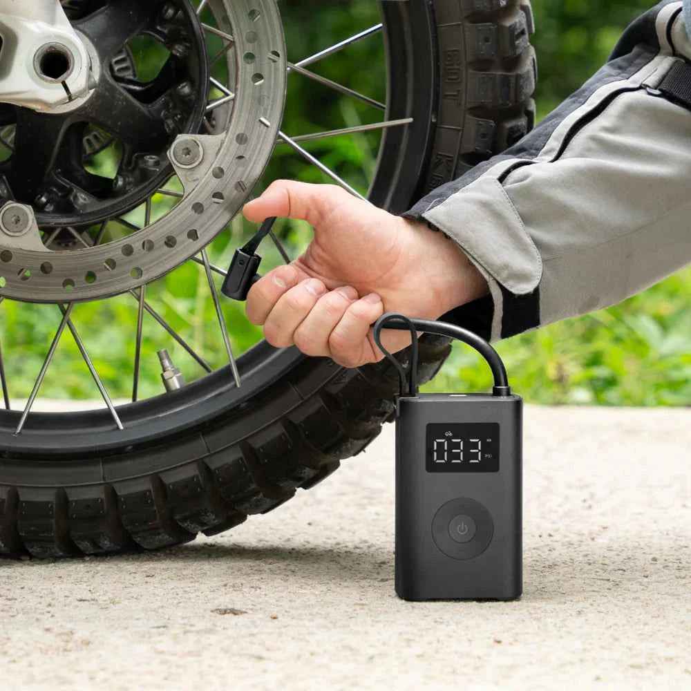 HOTO Air Pump Advance | Portable Electric Tire Inflator with Digital Pressure Gauge, Auto-Stop & 150 PSI – Cordless Air Compressor for Cars, Bikes, Motorcycles & Balls (HOE0011GL / QWCQA001 ) - Image 5