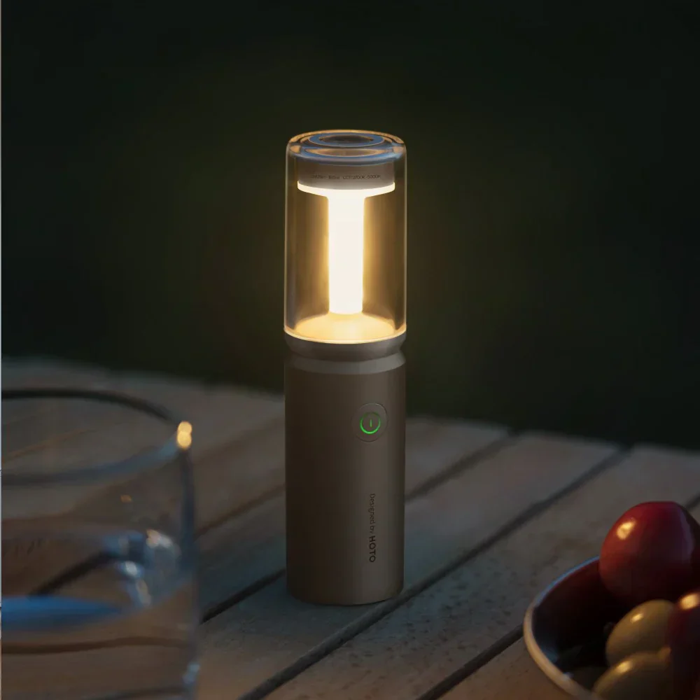 HOTO CampLight Rechargeable LED Camping Lantern | 180° Adjustable Beam, Warm & Cool Light (3000–5700K), Power Bank Function, Magnetic Mount & USB-C Charging (HTT0028GL / QWLYD001) - Image 8