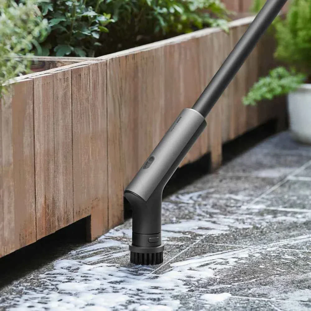 HOTO Electric Spin Scrubber – Cordless Long-Handle Cleaning Brush with 6 Replaceable Heads, IPX7 Waterproof, Up to 110 Min Runtime, for Bathroom, Floor, Tile & Kitchen(HFE0003GL / QWQJS001) - Image 7