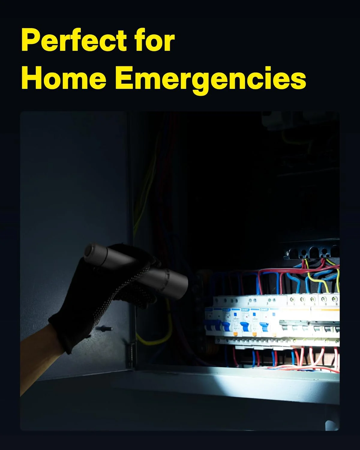 HOTO LED Flashlight High Lumens, Rechargeable Tactical Flashlight Super Bright, IP68 Waterproof(HOE0010GL/ QWSDT005) - Image 7