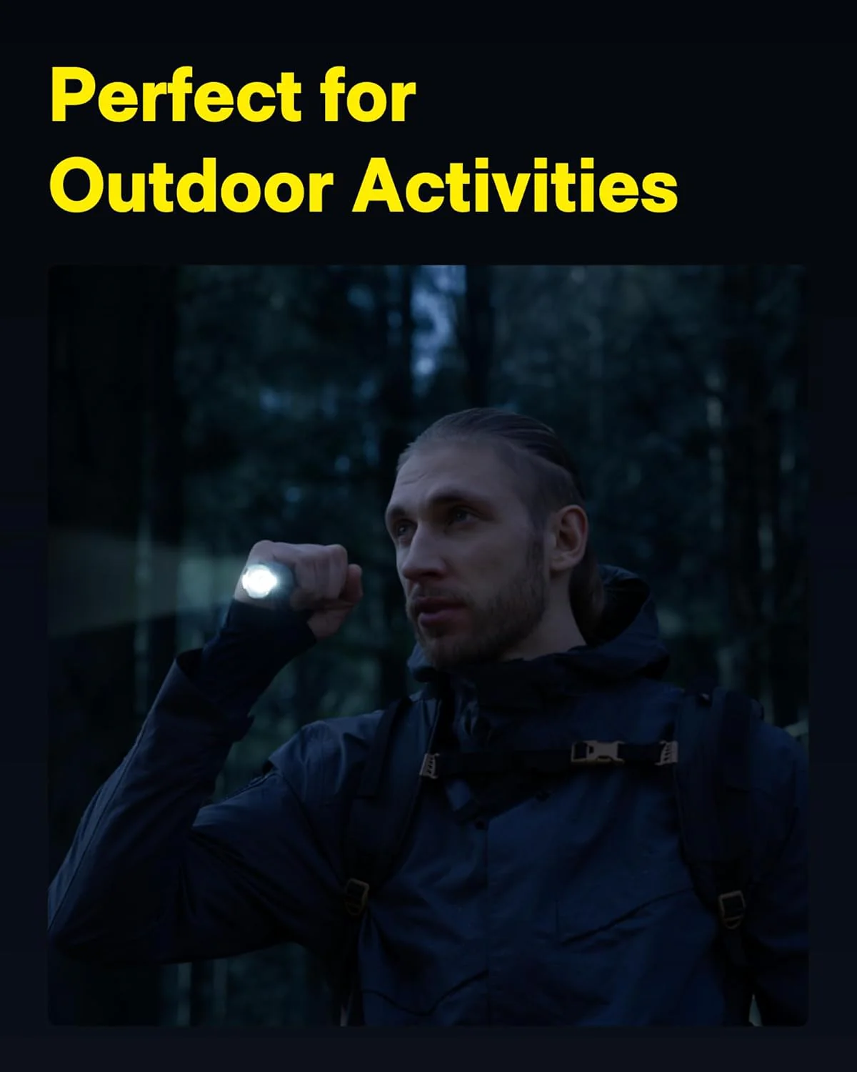 HOTO LED Flashlight High Lumens, Rechargeable Tactical Flashlight Super Bright, IP68 Waterproof(HOE0010GL/ QWSDT005) - Image 8