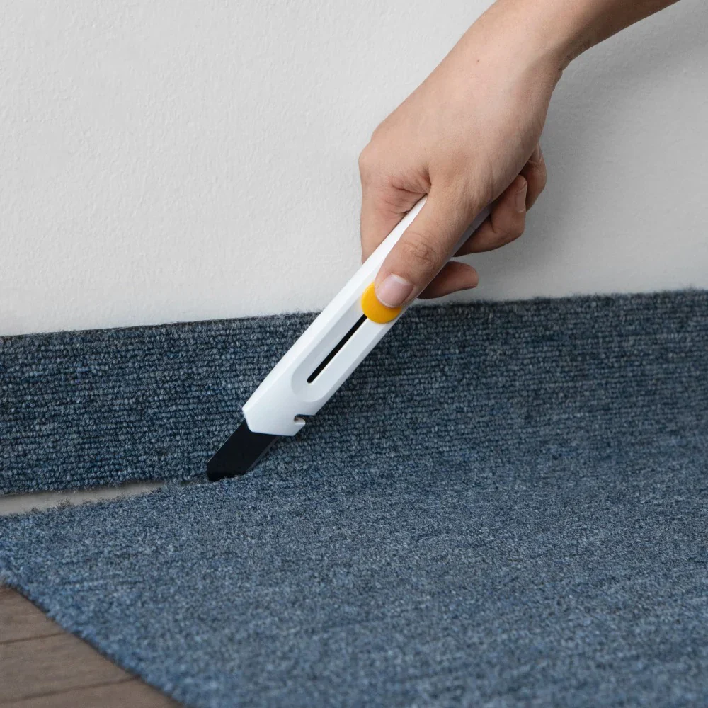 HOTO Utility Knife | Heavy-Duty Retractable Box Cutter with 8-Section SK5 Blade, Anti-Rust & Quick Blade Change – Safe Precision Cutter for Home, Office & DIY (HTT0021GL /QWMGD001) - Image 5